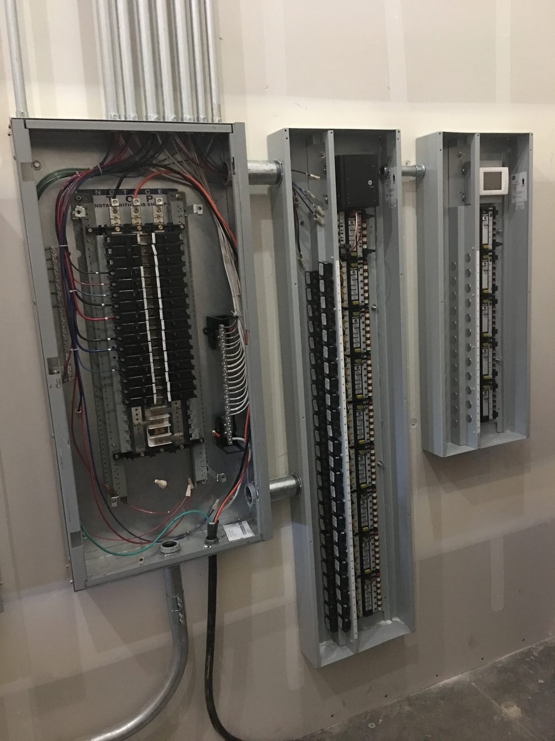 Electrical panel upgrade by Coastal Breeze Electric in Cayucos, CA